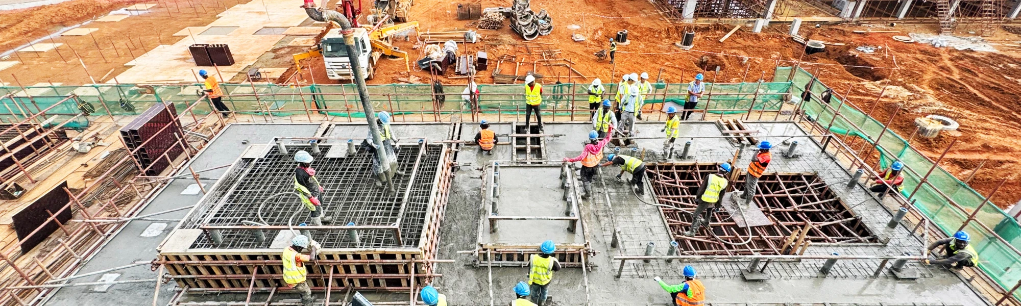 Concreting of Turbine #1 Foundation of West Africa’s largest Biomass Power Plant Completed